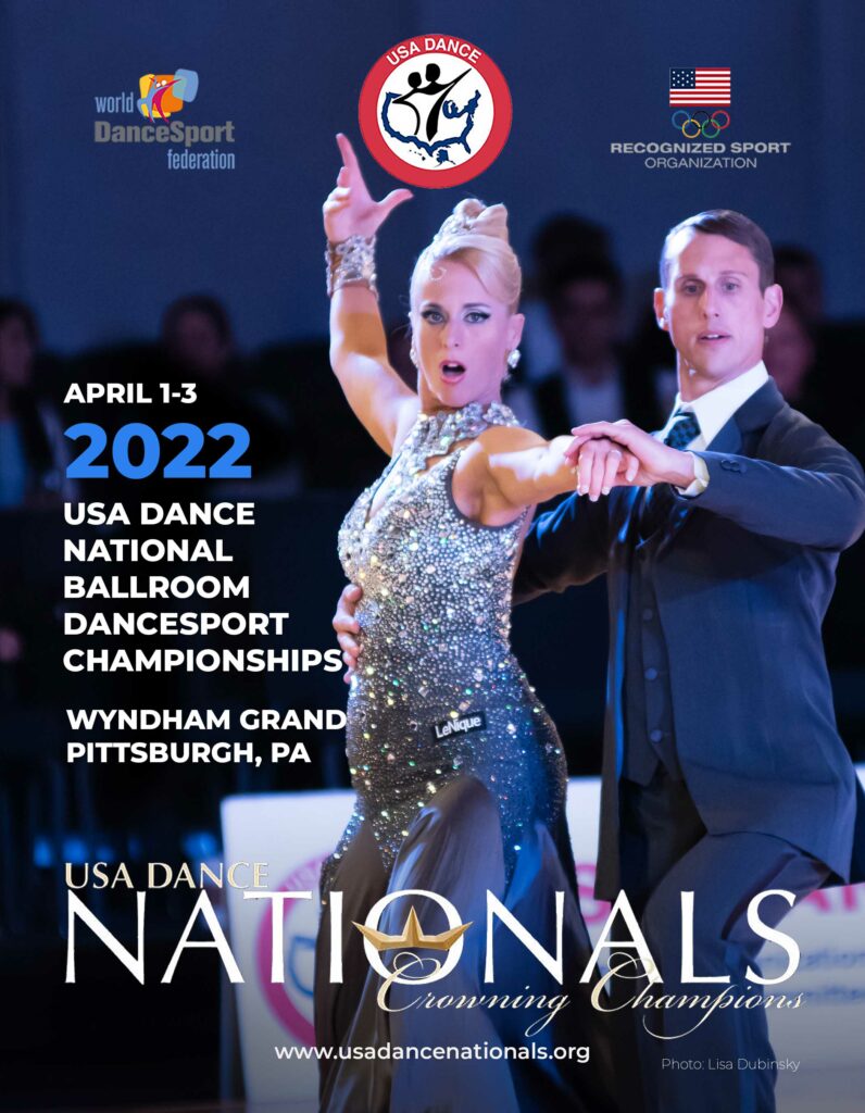 2022 USA Dance Nationals Flyer